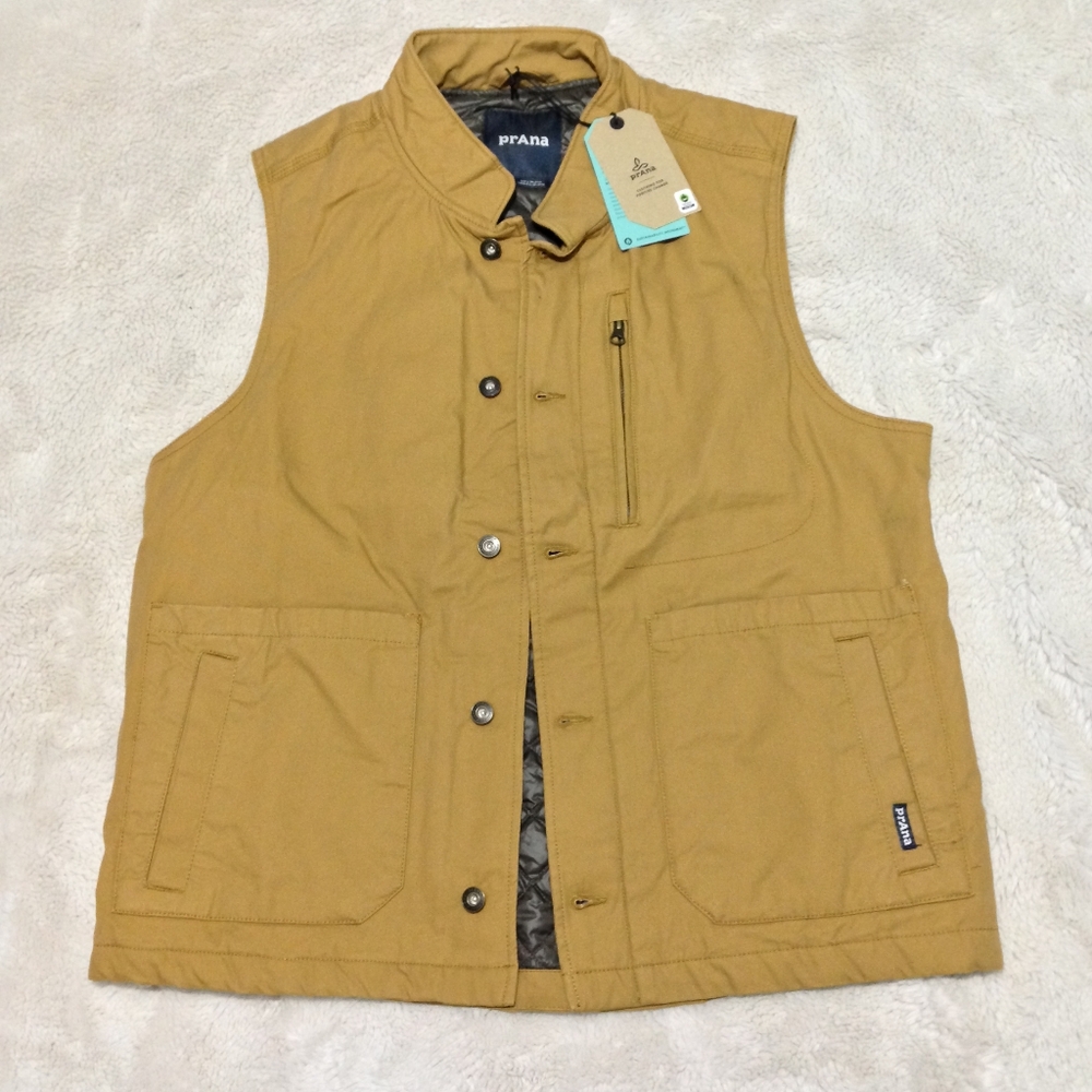 PrAna | Trembly Insulated Vest | Organic Cotton | Size Large | NWT